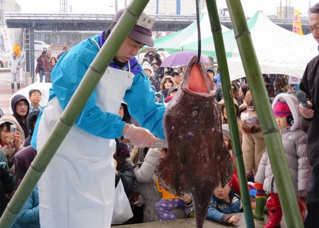 能登ふるさと博 珠洲あんこう祭り