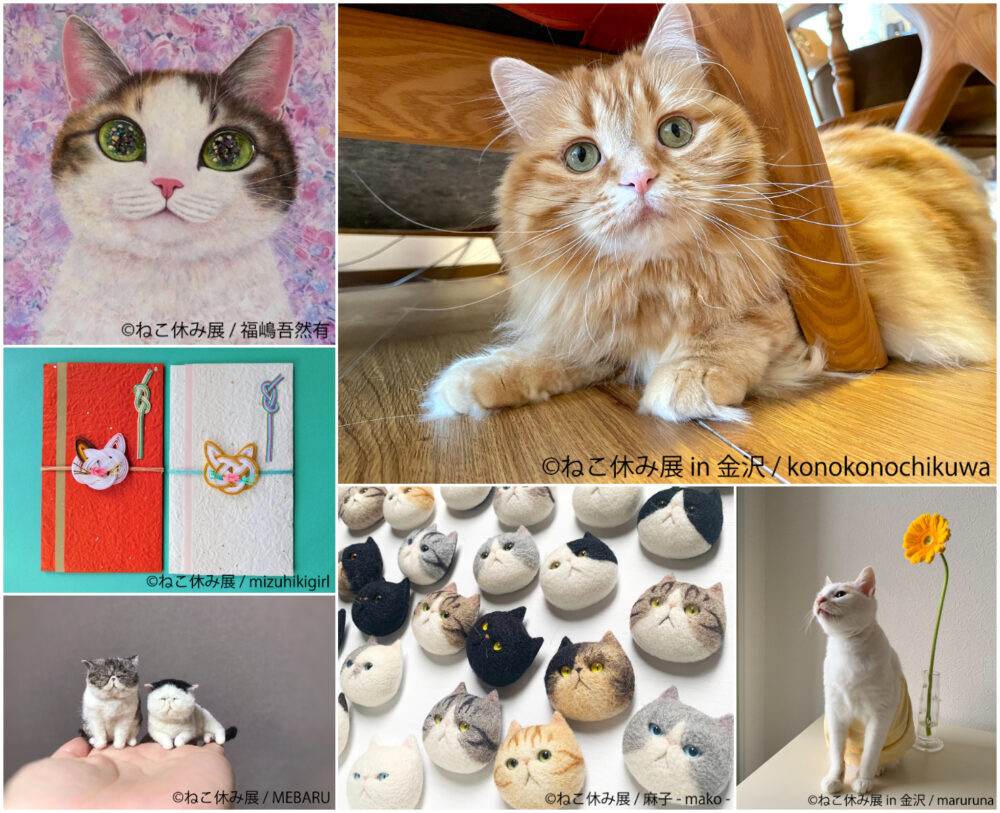 猫の合同写真展「ねこ休み展 in 金沢」