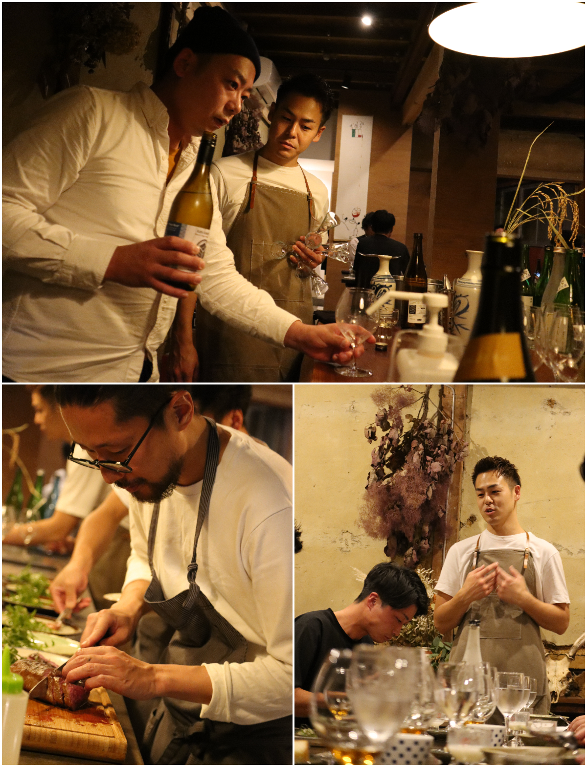 美酒と美食の一夜限りのライブイベント「サケマルシェ・キッチン」が開催。