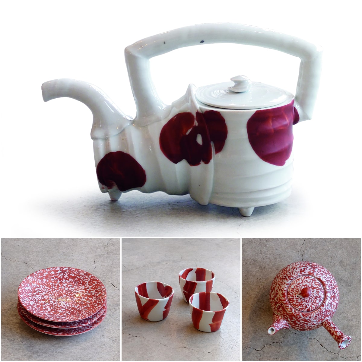 暮らしを愉しむ器、花と茶の器。 赤地 健 陶展『ギャラリー林檎舎』
