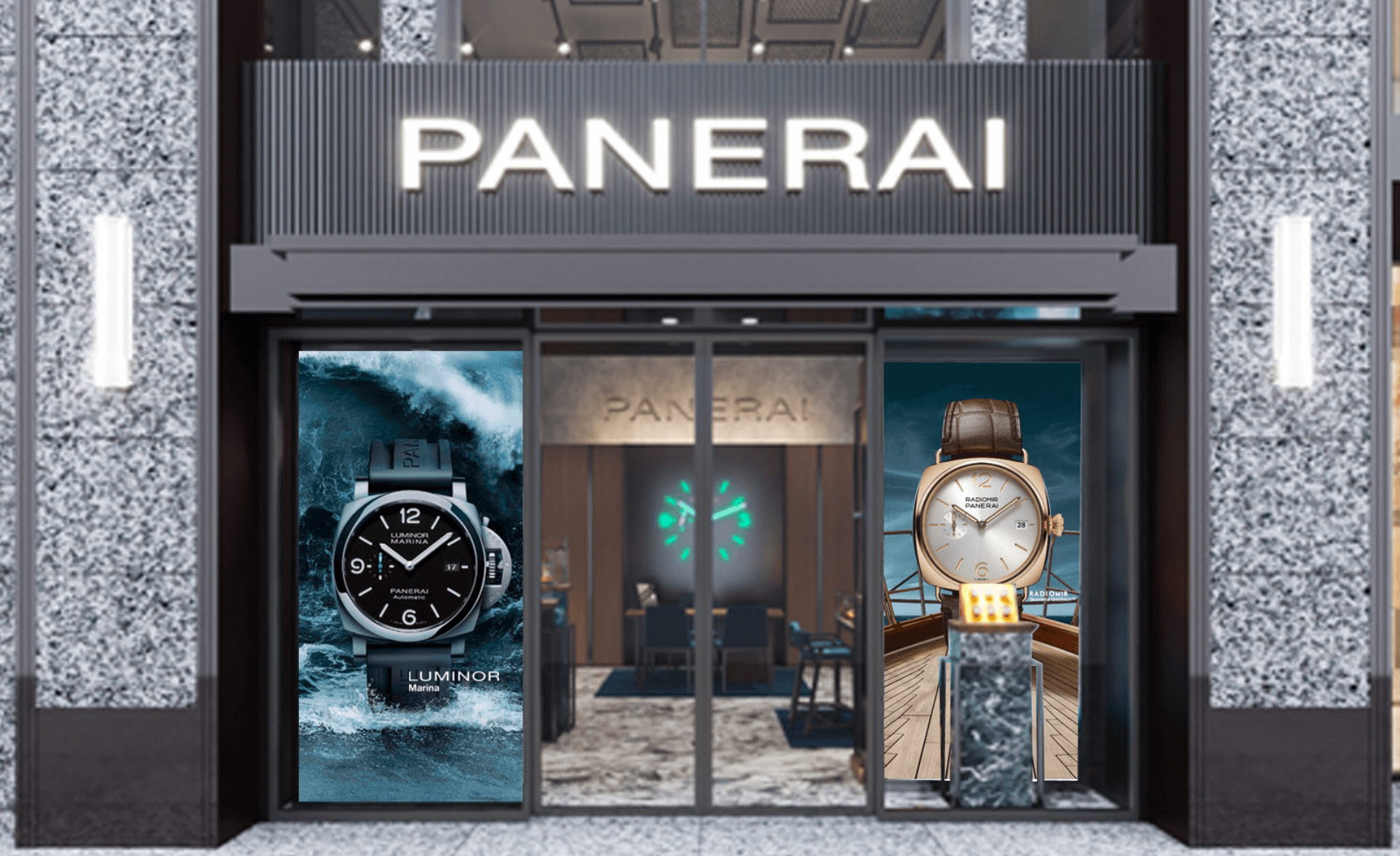 香林坊に新たに高級ブランド時計店『パネライ金沢ブティック』がオープン！