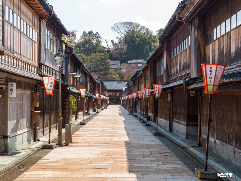 重要伝統的建造物群保存地区ひがし茶屋街