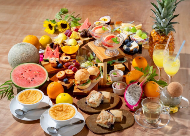 【7/7(月)～9/15(月･祝)】『Cafeアル』で楽しむ、みずみずしい果実たっぷりの夏限定アフタヌーンティー。