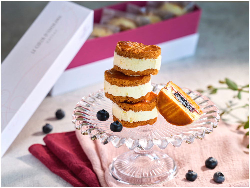 石川県産ブルーベリーのガレットバターサンド