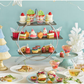 読プレあり『ANAクラウンプラザホテル金沢』の「アフタヌーンティーセット〜Xmas holy night(クリスマスホーリーナイト)~」が登場。