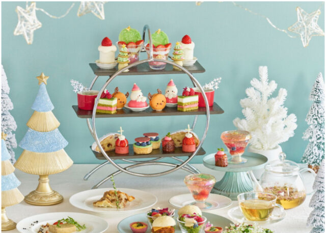 『ANAクラウンプラザホテル金沢』の「アフタヌーンティーセット〜Xmas holy night(クリスマスホーリーナイト)～」が登場。