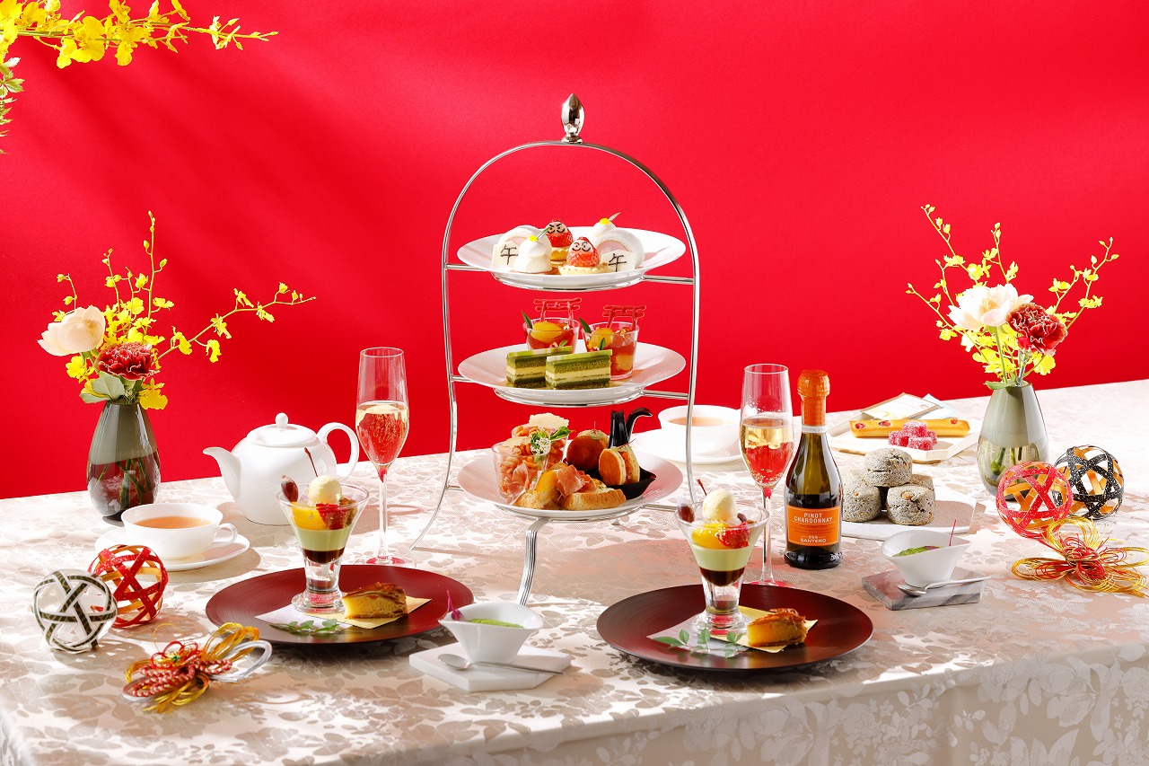 【12/26(金)〜1/4(日)】『ホテル日航金沢』の「ニューイヤーアフタヌーンティー」が登場。