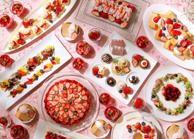 第1弾【3/1(日)～13(金)】、第2弾【4/13(月)～24(金)】『ホテル日航金沢』で「いちごフェア」がスタート。