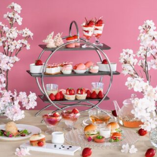 【3/1(日)〜4/30(木)】『ANAクラウンプラザホテル金沢』に4種の苺を主役にしたアフタヌーンティーセットが登場。