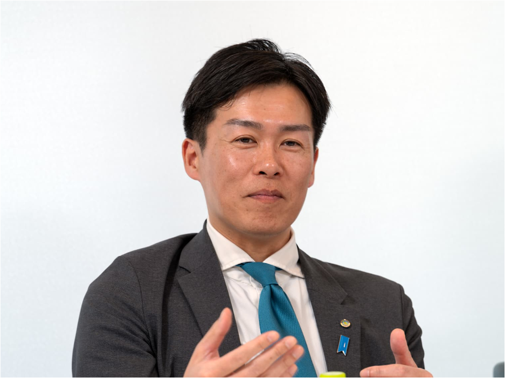 町長:稲岡 健太郎さん