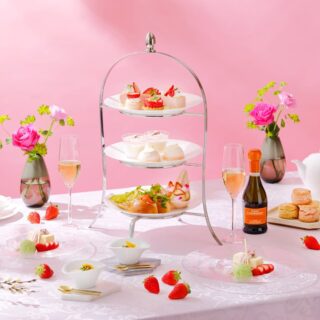 【3/1(日)〜4/30(木)】ホテル日航金沢に「桜ストロベリーアフタヌーンティー」が登場。