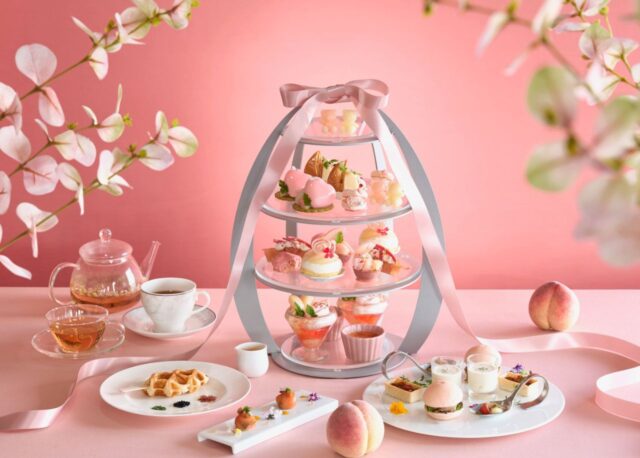 【ペア2組ご招待】ANAクラウンプラザホテル金沢に、夏のアフタヌーンティー「Pure Peach」登場。