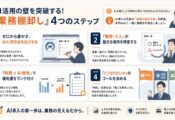 【AIのチカラ】AI活用の次の一歩「業務棚卸し」のやり方を解説 