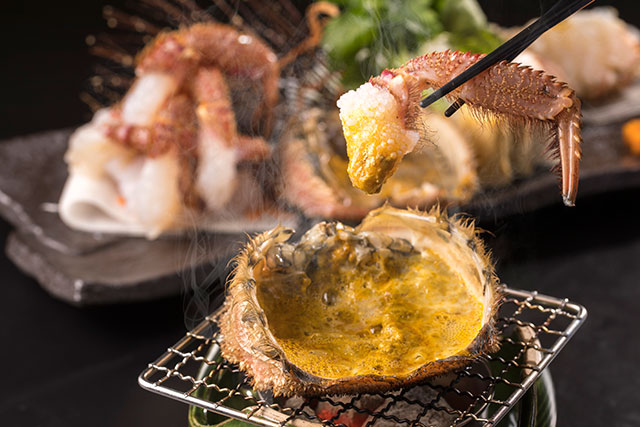 山代温泉　みどりの宿　萬松閣　料理