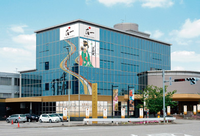 箔一本店 箔巧館外観